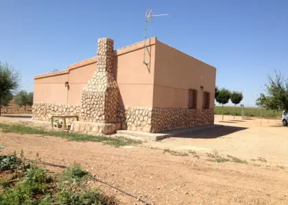 Chalet en parcela rustica con olivar en Manzanares