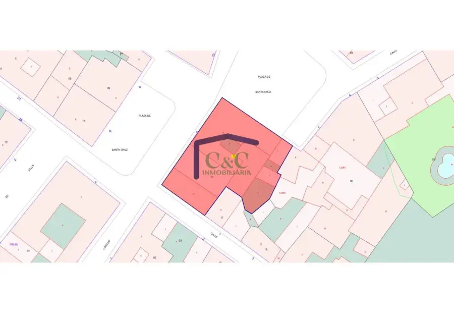 venta de casa en Manzanares, Plaza Santa Cruz en Manzanares